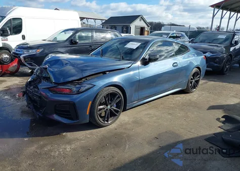 2022 BMW M440I xDrive z USA, uszkodzony, nr VIN WBA13AR01NCJ55728